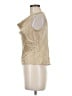 Next 100% Silk Gold Sleeveless Silk Top Size 6 - photo 5