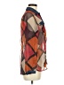 Lulumari Color Block Orange Long Sleeve Blouse Size M - photo 4