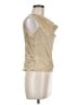 Next 100% Silk Gold Sleeveless Silk Top Size 6 - photo 4