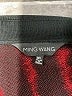 MING WANG 100% Acrylic Animal Print Red Blazer Size XL - photo 6