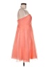 David's Bridal 100% Polyester Orange Cocktail Dress Size 6 - photo 4