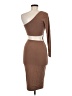 JLUXLABEL Brown Cocktail Dress Size M - photo 2