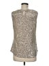 DKNY Silver Sleeveless Blouse Size M - photo 2