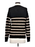 Knox Rose Stripes Black Pullover Sweater Size S - photo 2