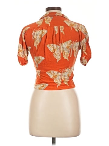 Free People Short Sleeve Blouse (view 2)