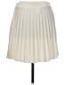 H&M 100% Polyester Solid Ivory Formal Skirt Size M - photo 2