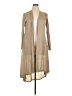 Essentials by Milano 100% Polyester Tan Cardigan Size XL - photo 1
