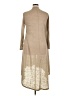 Essentials by Milano 100% Polyester Tan Cardigan Size XL - photo 2