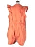 ELOQUII Elements Hearts Orange Romper Size 18 - photo 2
