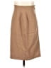Rena Rowan 100% Wool Solid Tan Wool Skirt Size 2 Petite - photo 1