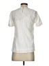 Daniel Rainn 100% Cotton Ivory Short Sleeve Blouse Size XS (petite) - photo 2