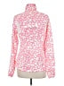 Brooks 100% Polyester Print Pink Track Jacket Size M - photo 2