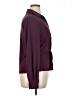 AUW Burgundy Long Sleeve Blouse Size XL - photo 4