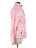 Brooks 100% Polyester Print Pink Track Jacket Size M - photo 4