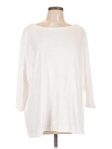 Croft & Barrow 3/4 Sleeve T-Shirt (view 1)