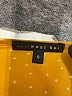 West Kei 100% Polyester Yellow 3/4 Sleeve Blouse Size S - photo 7