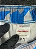 Hanna Andersson 100% Recycled Polyester Print Blue Board Shorts Size 6 - 7 - photo 3