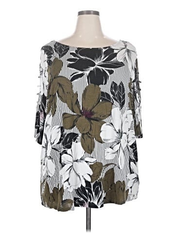 Jennifer Lopez 3/4 Sleeve Blouse (view 1)