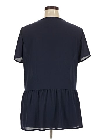 Pleione Short Sleeve Blouse (view 2)