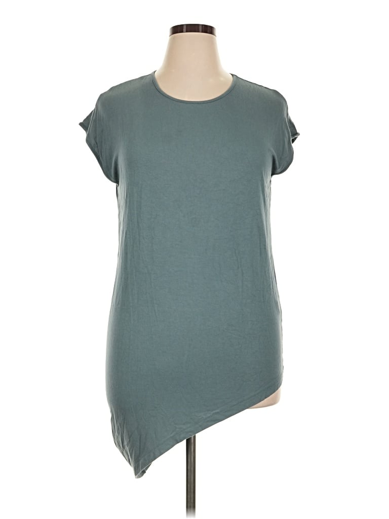 Pre-owned Universal Standard Short Sleeve T-shirt In Teal