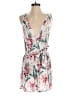 La Blanca 100% Rayon Floral White Romper Size L - photo 1