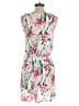La Blanca 100% Rayon Floral White Romper Size L - photo 2