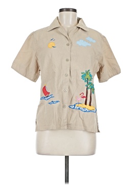 White Stag Short Sleeve Button Down Shirt
