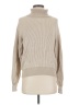 DKNY 100% Cotton Tan Turtleneck Sweater Size S - photo 1