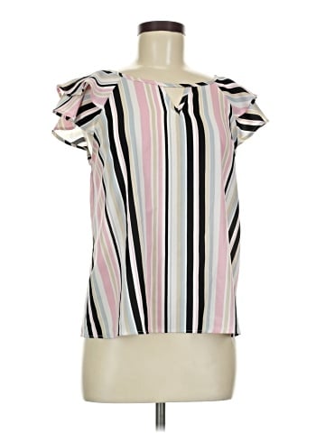 Love J Short Sleeve Blouse (view 1)