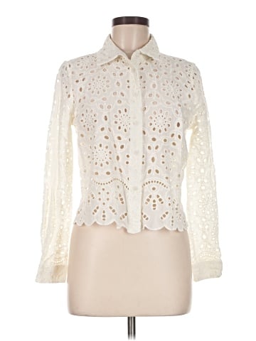 Ultra Pink Long Sleeve Blouse (view 1)