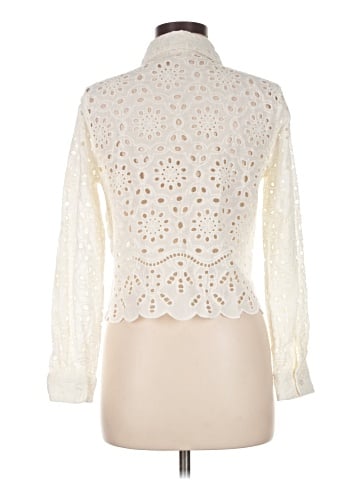 Ultra Pink Long Sleeve Blouse (view 2)