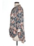 Westbound Print Gray 3/4 Sleeve Blouse Size L - photo 5