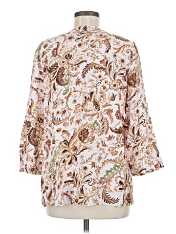 JM Collection 3/4 Sleeve Blouse (view 2)