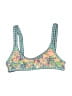 Minkpink Print Green Swimsuit Top Size M - photo 1