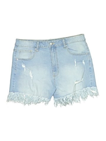 No Boundaries Denim Shorts (view 1)