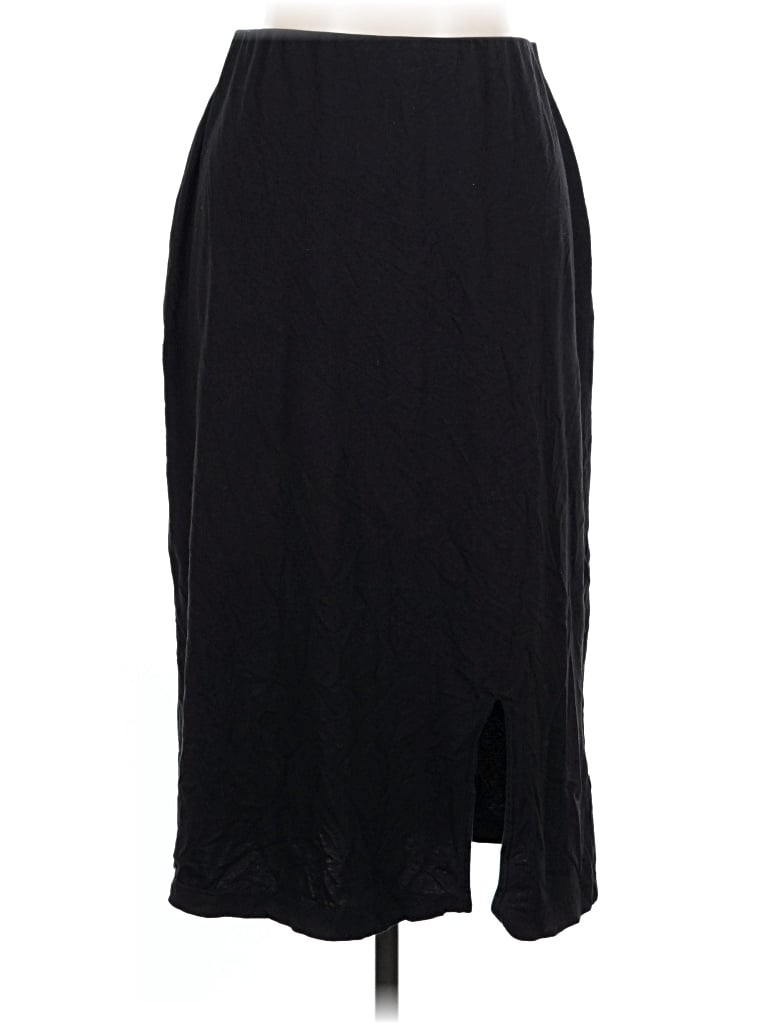 Pre-owned Pact Formal Skirt In Black