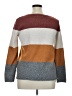 Pinque Color Block Brown Pullover Sweater Size XL - photo 2