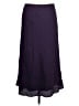 Ann Taylor Solid Purple Formal Skirt Size 10 Petite - photo 2