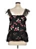 Libby Edelman Black Sleeveless Blouse Size XL - photo 2