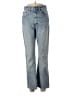 Zara Hearts Blue Jeans Size 2 - photo 1