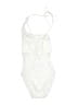 Becca Tweed White Ivory One Piece Swimsuit Size L - photo 2