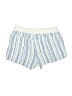 Life in Progress 100% Linen Stripes Blue Shorts Size XS - photo 2