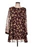 Astr 100% Polyester Burgundy Cocktail Dress Size L - photo 1