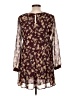 Astr 100% Polyester Burgundy Cocktail Dress Size L - photo 2