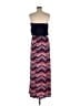 Trixxi Chevron-herringbone Blue Casual Dress Size L - photo 2