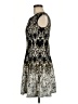 DressBarn Paisley Black Cocktail Dress Size 8 Petite - photo 5