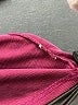 Green Envelope Burgundy Short Sleeve Top Size M - photo 8