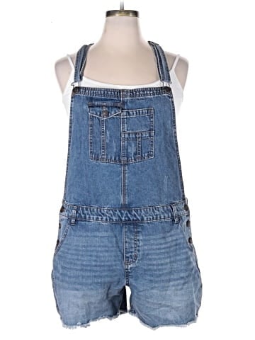 Natural Reflections Overall Shorts (view 1)