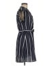 Monteau Stripes Blue Casual Dress Size M - photo 4