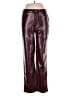 Joie Burgundy Casual Pants Size 6 - photo 1